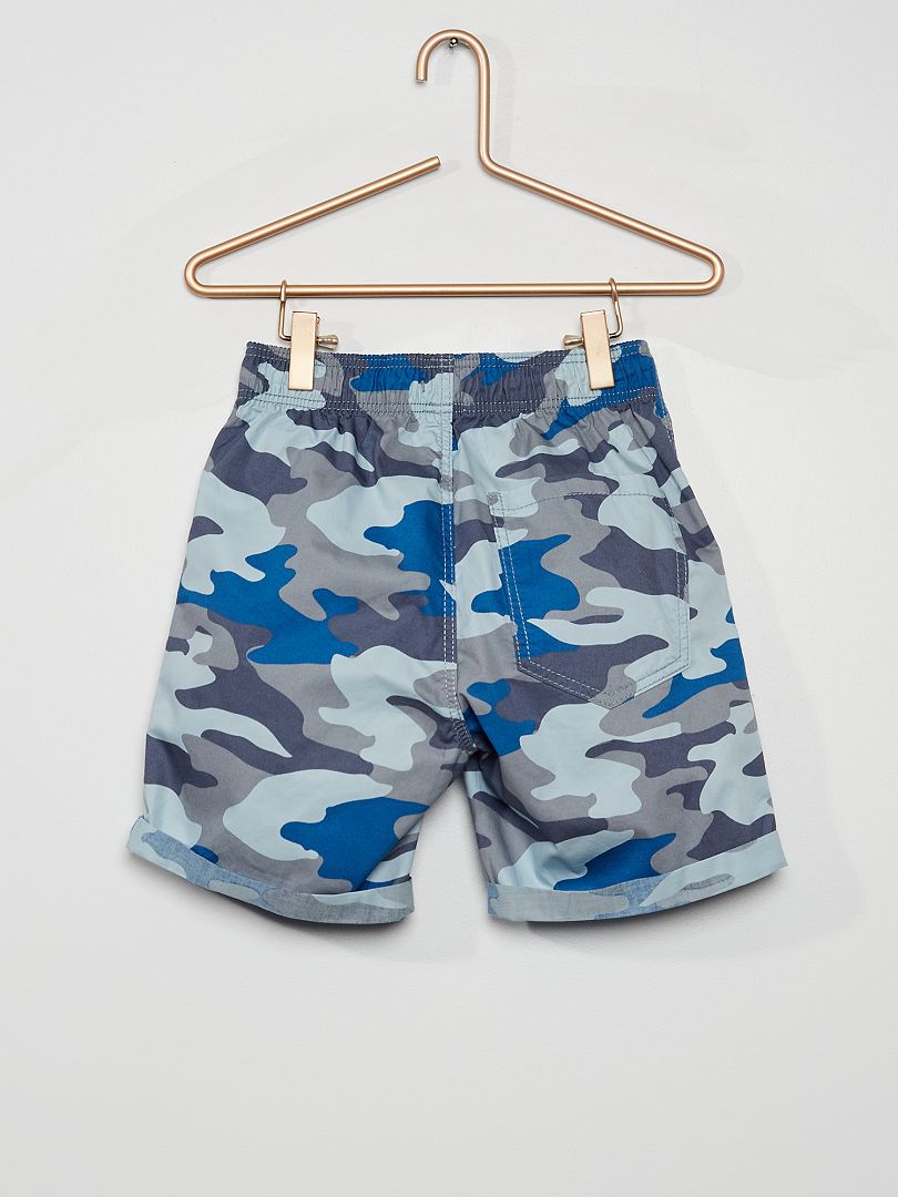 Homme Vêtements Shorts Bermudas Short à logo imprimé Coton Just Don pour homme en coloris Bleu 