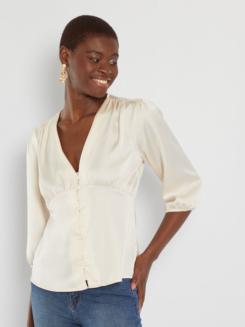 Femme Vêtements Tops Chemisiers Brizaiw shirt Inwear en coloris Blanc 