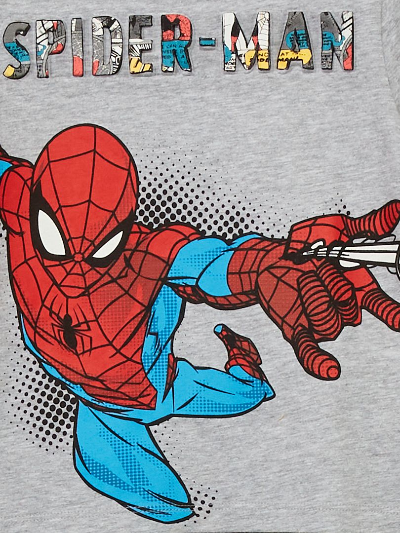 Spiderman Ensemble T Shirt Short Garçon 