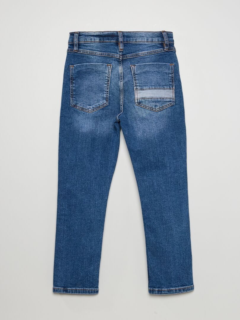 Mode Jeans Jeans carotte mavi UPTOWN Jeans carotte bleu fonc\u00e9 Aspect de jeans 
