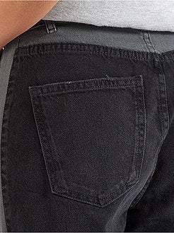 Jean court Ribcage taille haute droit avec délavage coloré De Bijenkorf Femme Vêtements Pantalons & Jeans Jeans Taille haute 