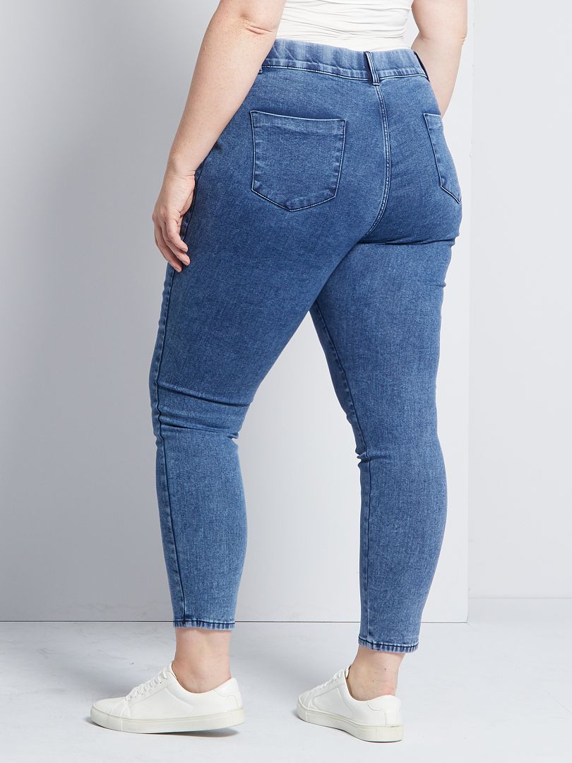 Rabatt 90 % DAMEN Jeans Basisch Kiabi Jegging & Skinny & Slim Grau 38 