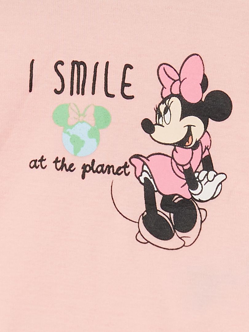 Disney Babyprem Lot de 2 bodies pour bébé Motif Minnie Mouse 