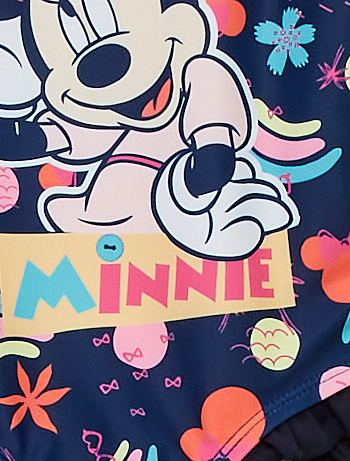 Disney Minnie Maillot de Bain à Volants et Nœud