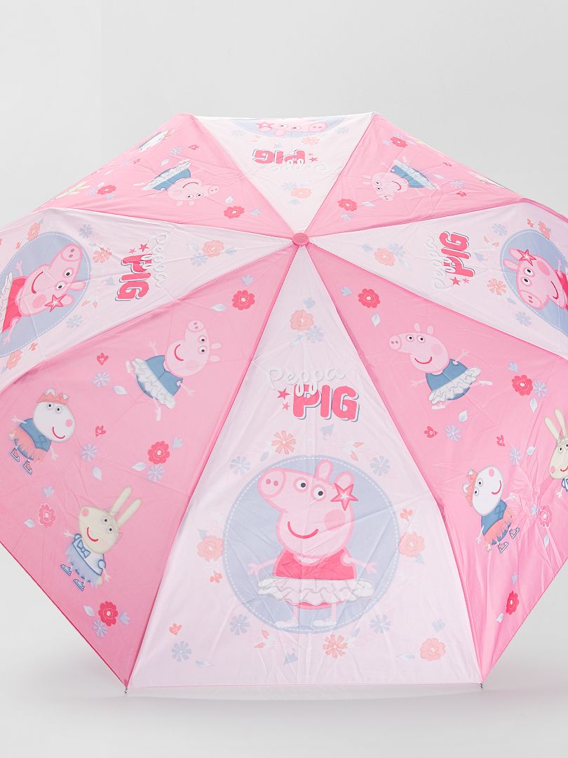 Peppa Pig Rose Coeur Parapluie-neuf produit sous licence pour fille 