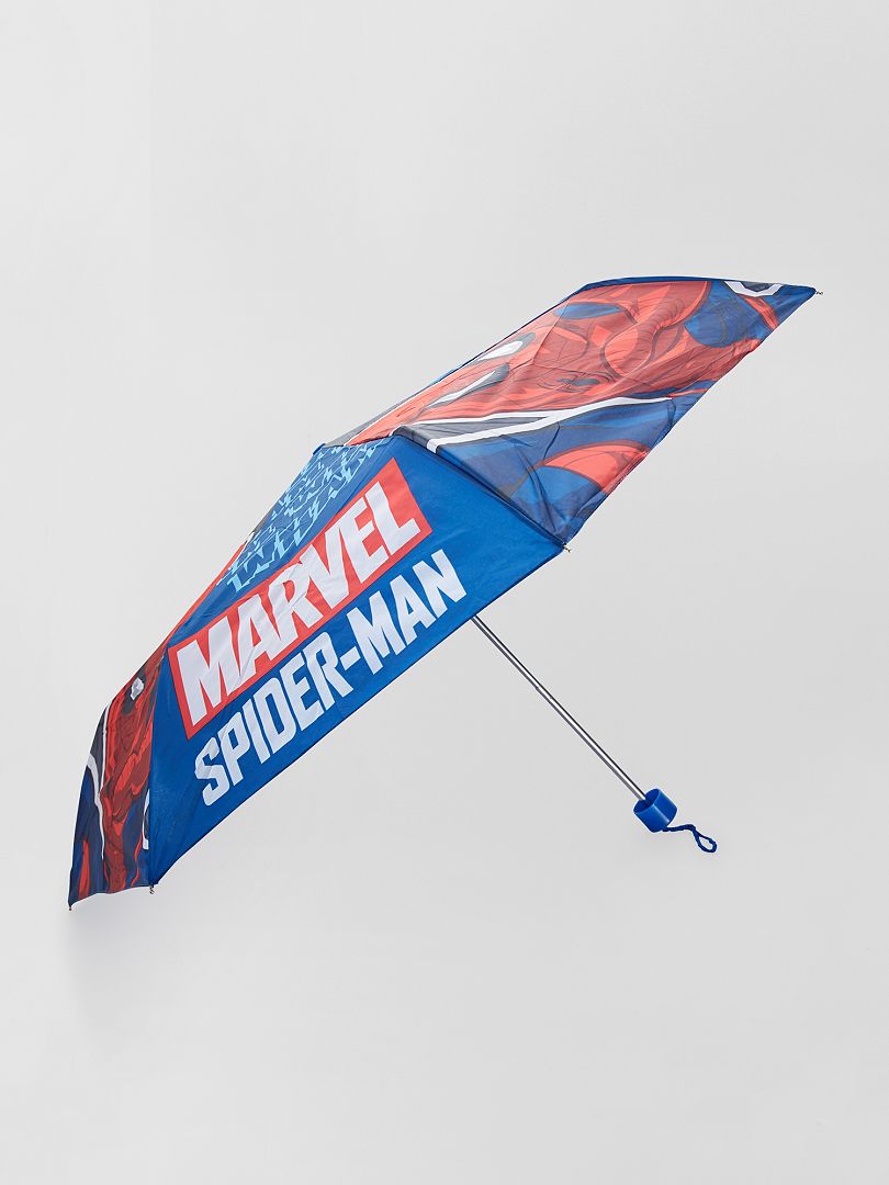Spiderman-Marvel Parapluie enfant garçon Spider-man Bleu/rouge diamètre 84cm 