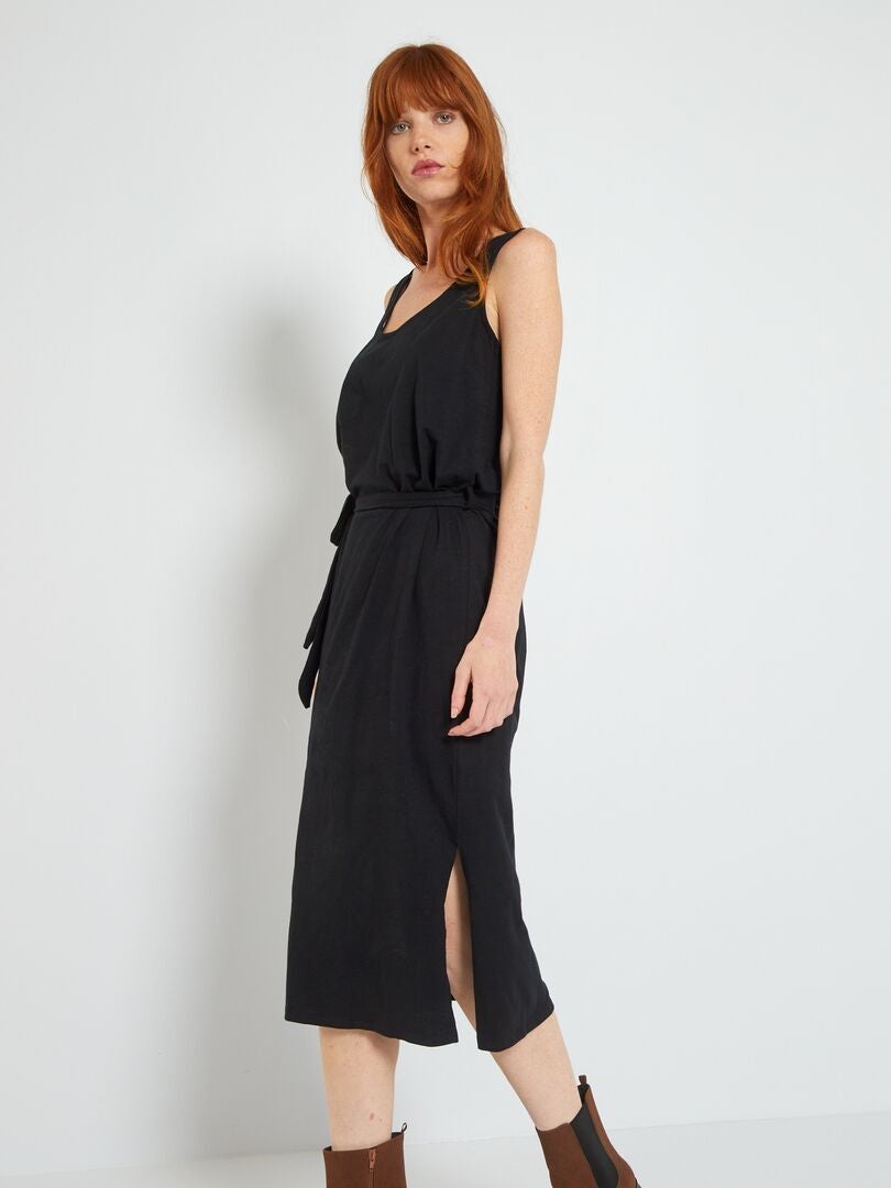 A-LINE SLIP DRESS COS Femme Vêtements Robes Midi 