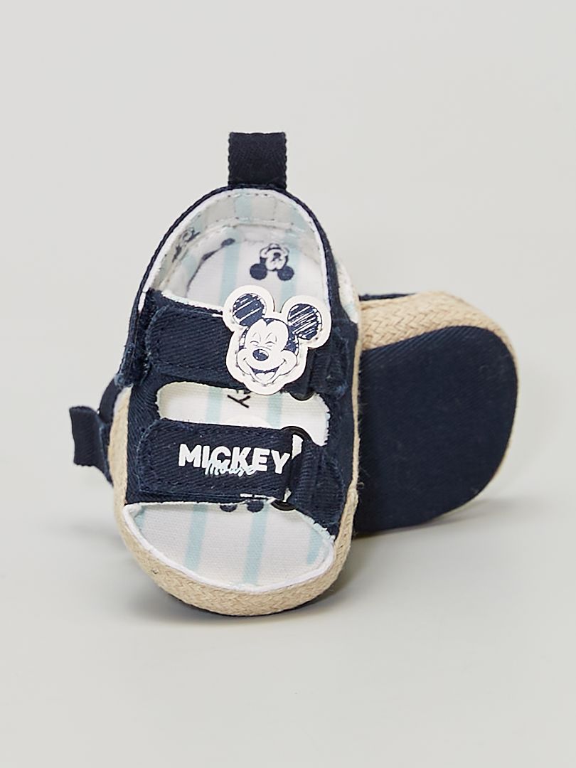 Bébé Garçon Mickey Mouse Sandales avec sangle arrière 3-6 mois 