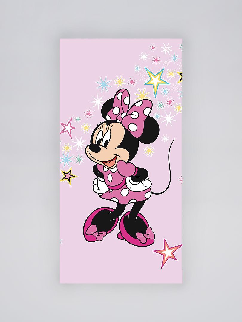 serviette de bain Minnie Disney serviette de plage disney minnie 