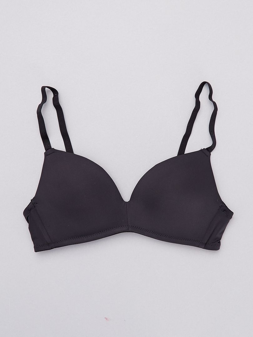 have a finger in the pie From there ignore Soutien-gorge 'Dim Invisifit' - noir - Kiabi - 18.00€