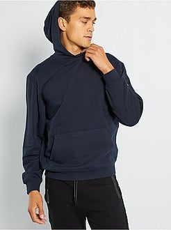 hoodie bleu marine homme