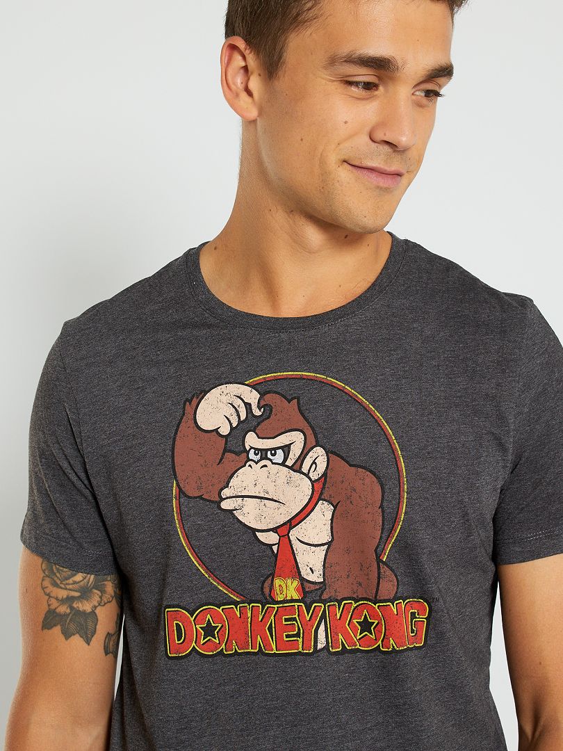 T-shirt 'Donkey Kong' - gris - Kiabi -