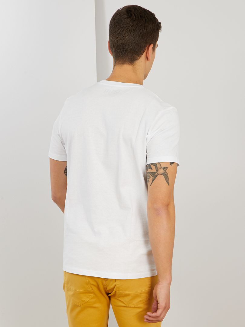 Garçon Blanc Blanc T-Shirt Nirvana 