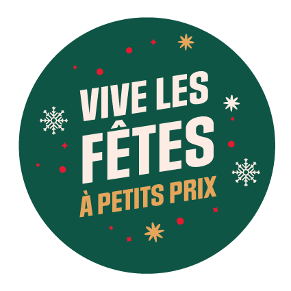 Vive les fêtes à petit prix