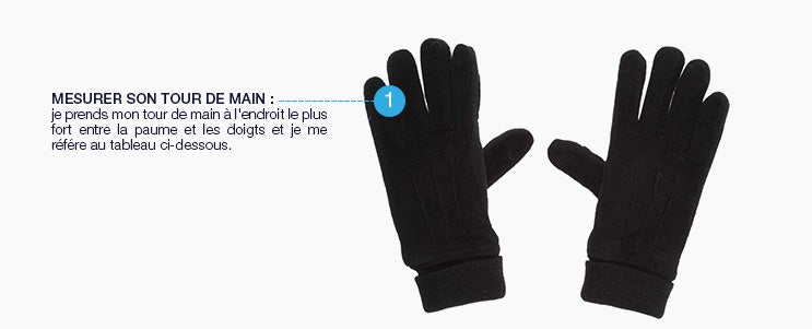 Gants homme