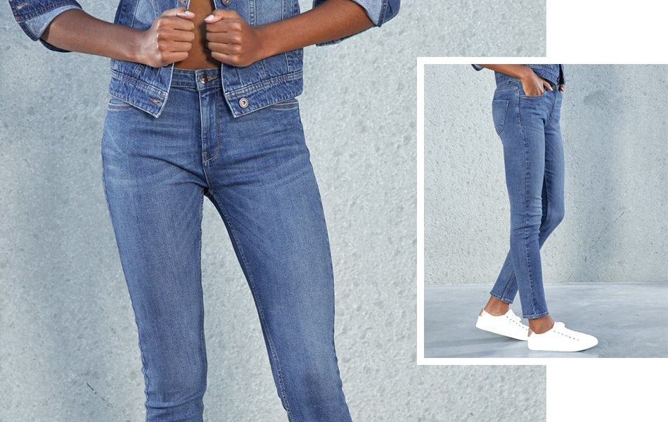 Jean slim pour femme