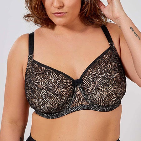 soutien gorge bretelles croisées grande taille