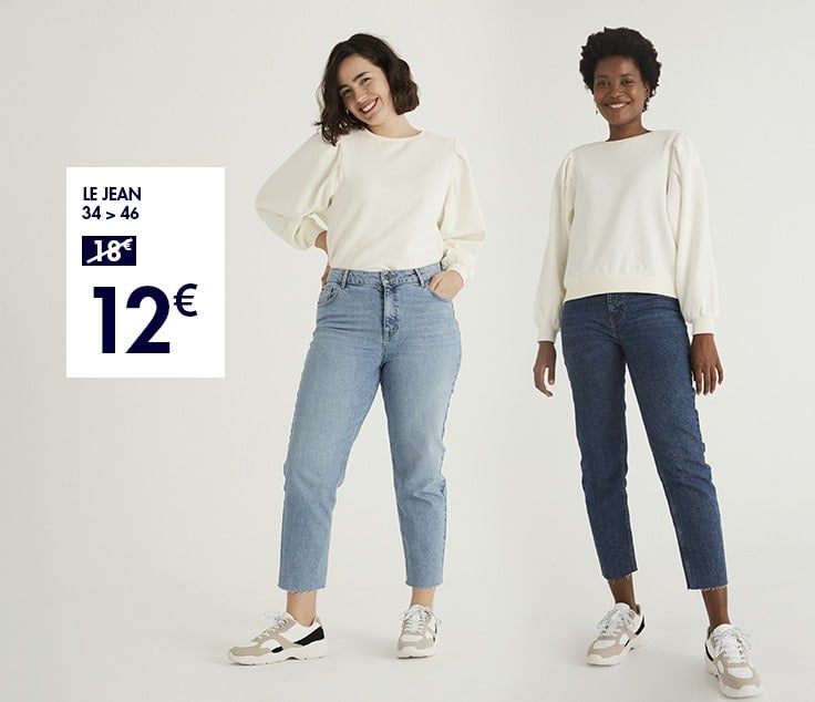 Jean & Sweat : Toutes morphologies