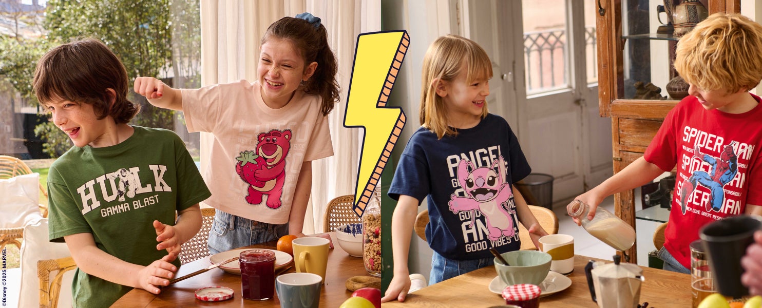 T-shirts héros à 3€!
