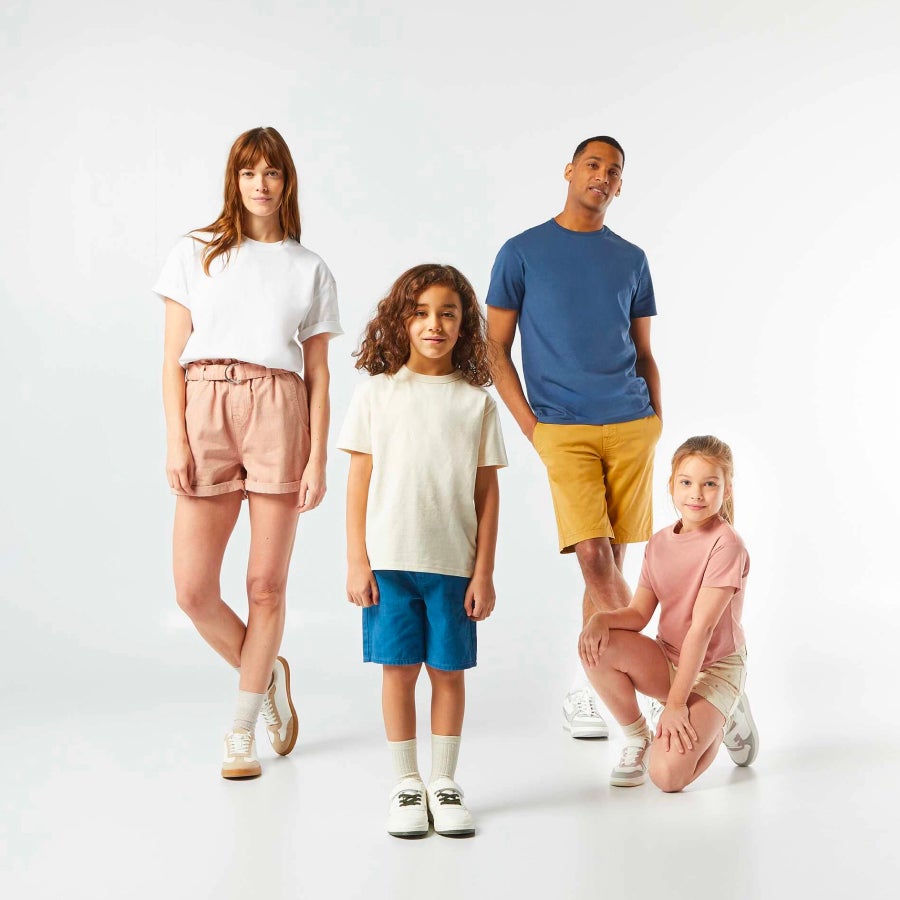 T-shirts et bermudas
