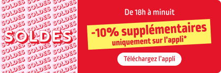 Soldes : -10% suppl. uniquement sur l'appli