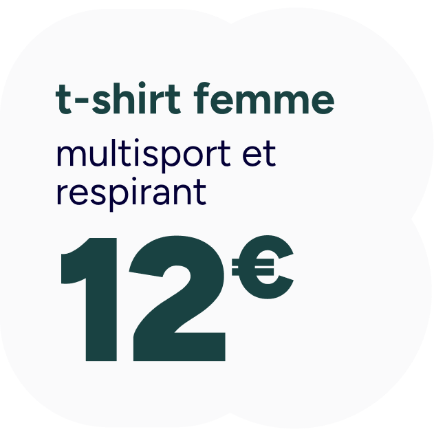 T-shirt 12€
