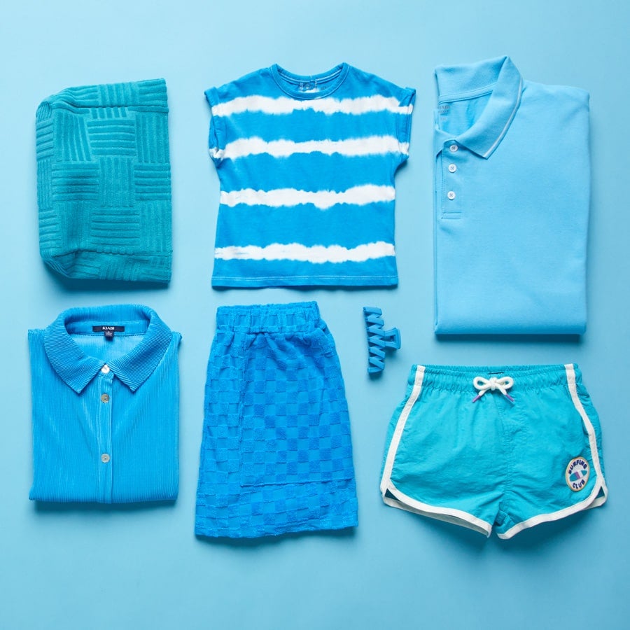 Plongée dans le bleu